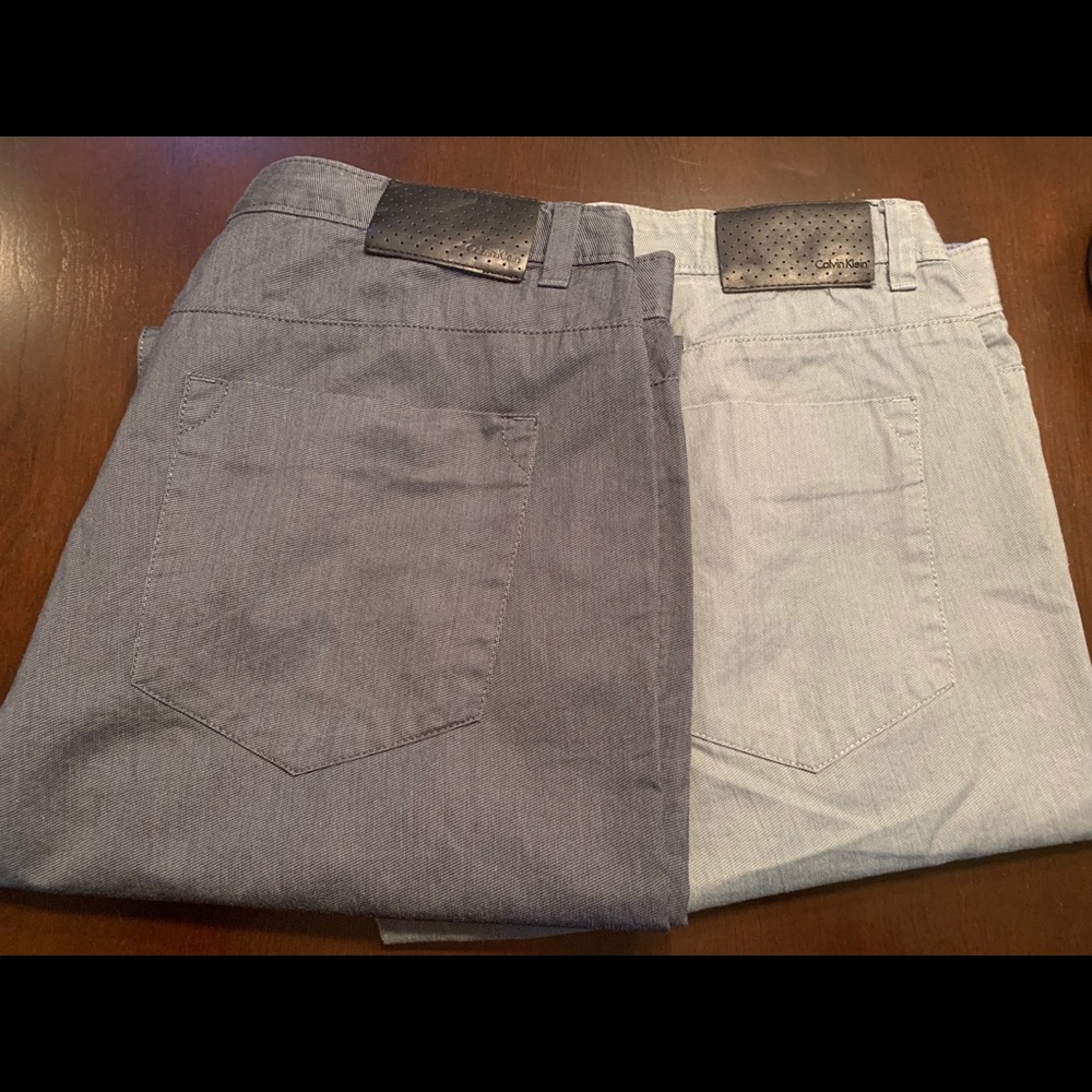 Calvin Klein Straightleg Cotton Pants